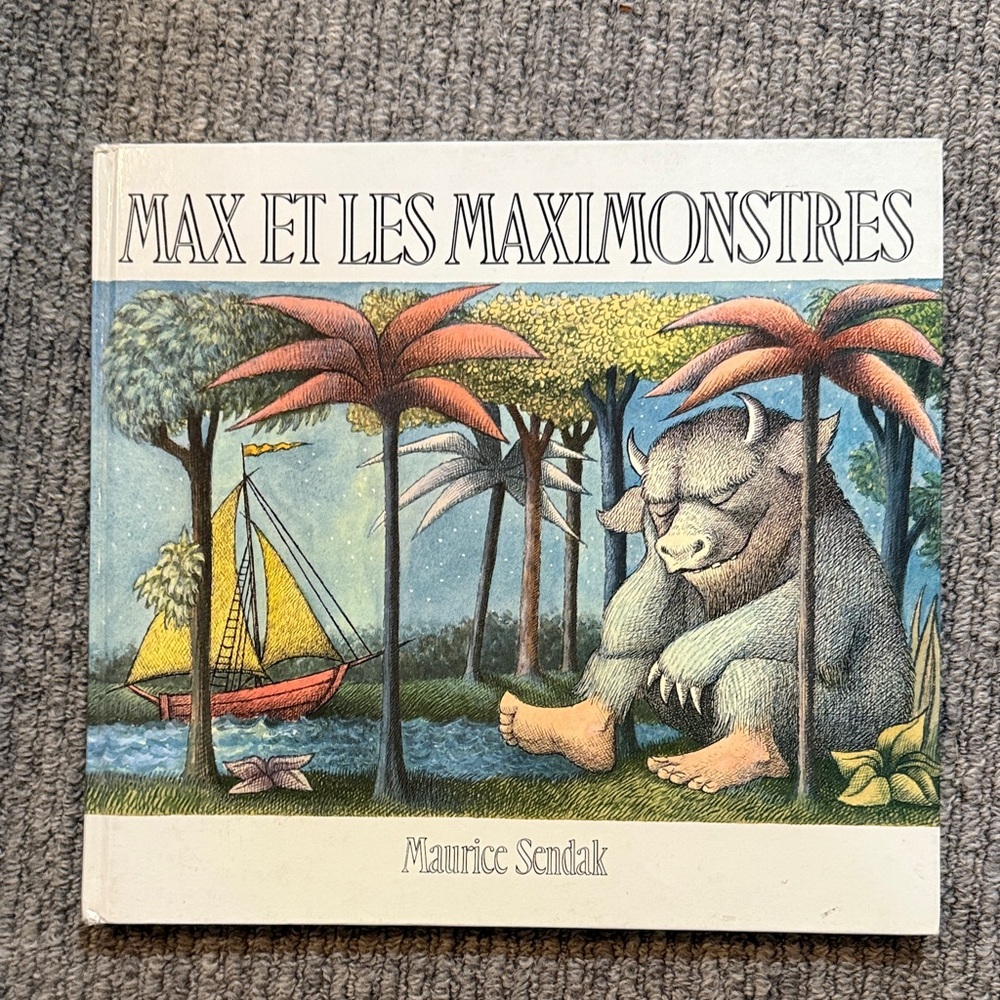 Max and the Monsters Children's Book in French - Max et les Maximonstres Book
